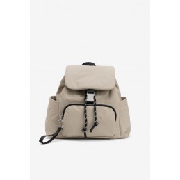 Mochila tiffosi beige con...