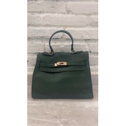 Bolso verde piel sintética...