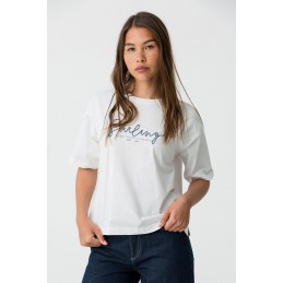 Camiseta tiffosi blanca...