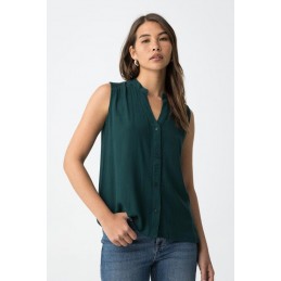 Blusa tiffosi color verde...