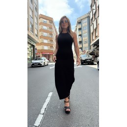 Vestido largo tiffosi negro...